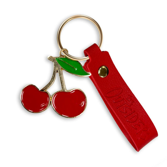 Outsiders Cherry Charm Keychain